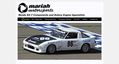 Desktop Screenshot of mariahmotorsports.com